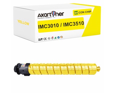 Compatible Ricoh IMC3010 / IMC3010A / IMC3510 / IMC3510A Amarillo Cartucho de Toner 842507