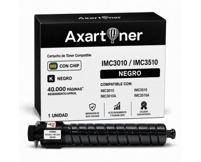 Compatible Ricoh IMC3010 / IMC3010A / IMC3510 / IMC3510A Negro Cartucho de Toner 842506