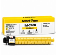 Compatible Ricoh IMC400 / IMC400F / IMC400SRF Amarillo Cartucho de Toner 842377