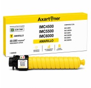 Compatible Ricoh IMC4500 / IMC5500 / IMC6000 Amarillo Cartucho de Toner 842284 / 842280