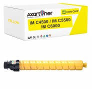 Compatible Ricoh IMC4500 / IMC5500 / IMC6000 Amarillo Cartucho de Toner 842284 / 842280