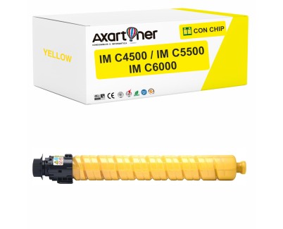 Compatible Ricoh IMC4500 / IMC5500 / IMC6000 Amarillo Cartucho de Toner 842284 / 842280