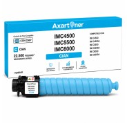 Compatible Ricoh IMC4500 / IMC5500 / IMC6000 Cyan Cartucho de Toner 842286 / 842282