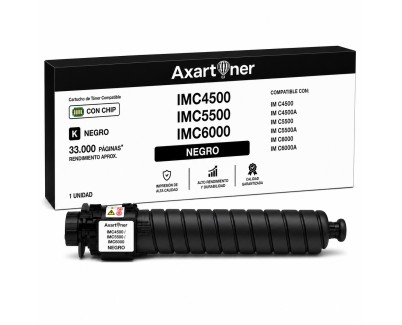 Compatible Ricoh IMC4500 / IMC5500 / IMC6000 Negro Cartucho de Toner 842283 / 842279
