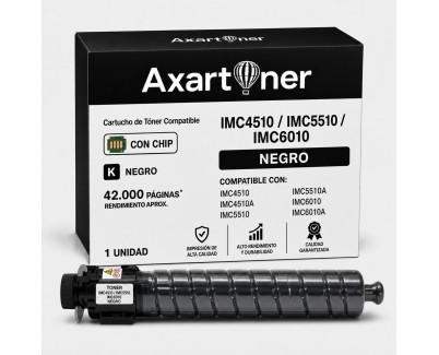 Compatible Ricoh IMC4510 / IMC4510A / IMC5510 / IMC5510A / IMC6010 / IMC6010A Negro Cartucho de Toner 842530