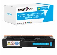 Compatible Ricoh MC250 / PC300 / PC301 / PC302 Cyan Cartucho de Toner 408341 / MC250HC / 408353 / MC250C