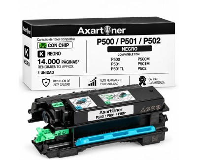 Compatible Ricoh P500 / P501 / P502 Negro Cartucho de Toner 418506 / 418447 / Type 501L / Type 501H