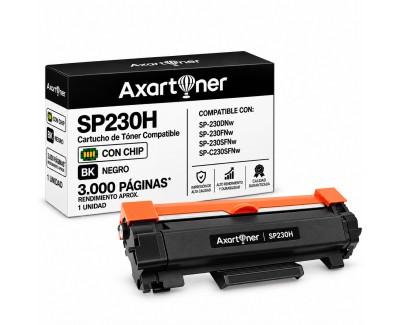 Compatible Ricoh SP230 / SP230H / SP230L Negro Cartucho de Toner 408294 / 408295 para Ricoh SP230DNw / SP230FNw / SP230SFNw / SPC230SFNw