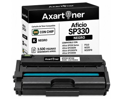 Compatible Ricoh SP330 / M320 / P310 Negro Cartucho de Toner 408278 / 408281