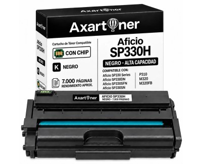 Compatible Ricoh SP330H / M320 / P310 Negro Cartucho de Toner 408281 / TYPESP330H