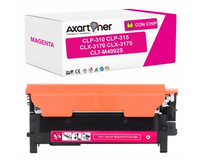 Compatible Samsung CLP315 / CLP310 / CLX3170 / CLX3175 Magenta Cartucho de Toner CLT-M4092S / SU272A
