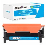 Compatible Samsung CLP325 / CLP320 / CLX3180 / CLX3185 Cyan Cartucho de Toner CLT-C4072S / ST944A