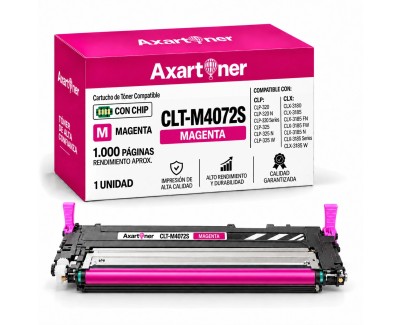 Compatible Samsung CLP325 / CLP320 / CLX3180 / CLX3185 Magenta Cartucho de Toner CLT-M4072S / SU262A