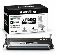 Compatible Samsung CLP360 / CLP365 / CLX3300 / CLX3305 / XPRESS C410 / XPRESS C460 Negro Cartucho de Toner CLT-K406S SU118A