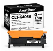 Compatible Samsung CLP360 / CLP365 / CLX3300 / CLX3305 / XPRESS C410 / XPRESS C460 Negro Cartucho de Toner CLT-K406S SU118A