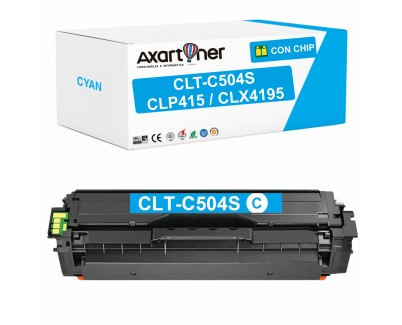 Compatible Samsung CLP-415 CLP-415N CLP-415NW CLX-4195 CLX-4195FN CLX-4195FW CLX-4195N Xpress C1810W C1860 C1860FW Cyan Cartucho de Toner CLT-C504S / SU025A