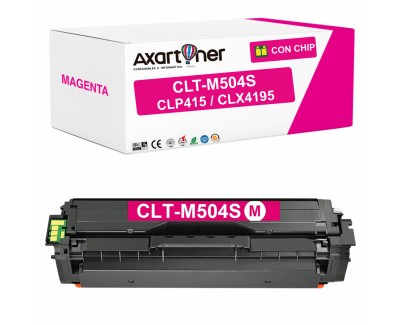 Compatible Samsung CLP-415 CLP-415N CLP-415NW CLX-4195 CLX-4195FN CLX-4195FW CLX-4195N Xpress C1810W C1860 C1860FW Magenta Cartucho de Toner CLT-M504S / SU292A