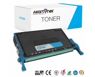 Compatible Samsung CLP620 / CLP670 / CLX6220 / CLX6250 Cyan Cartucho de Toner CLT-C5082L SU055A / SU056A