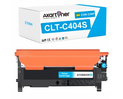 Compatible Samsung CLT-C404S Cyan Cartucho de Toner ST966A para Xpress C430 C430W C480 C480FN C480FW C480W C483W