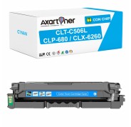 Compatible Samsung CLP-680DW CLP-680ND CLX-6260FD CLX-6260FR CLX-6260FW CLX-6260ND Cyan Cartucho de Toner CLT-C506L / SU038A