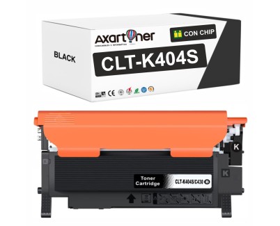 Compatible Samsung CLT-K404S Negro Cartucho de Toner SU100A para Xpress C430 C430W C480 C480FN C480FW C480W C483W