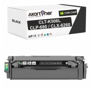 Compatible Samsung CLP-680DW CLP-680ND CLX-6260FD CLX-6260FR CLX-6260FW CLX-6260ND Negro Cartucho de Toner CLT-K506L / SU171A
