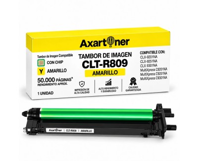 Compatible Samsung CLT-R809 Amarillo Tambor de Imagen SS689A (Drum) para CLX9251, CLX9301 / Multiexpress C9201, C9251, C9301
