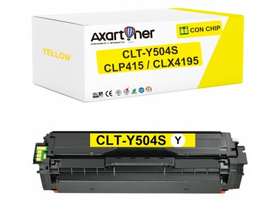 Compatible Samsung CLP-415 CLP-415N CLP-415NW CLX-4195 CLX-4195FN CLX-4195FW CLX-4195N Xpress C1810W C1860 C1860FW Amarillo Cartucho de Toner CLT-Y504S / SU502A