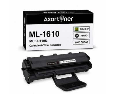 Compatible Samsung ML1610, ML2010, SCX4521 Negro Cartucho de Toner MLT-D119S SU863A