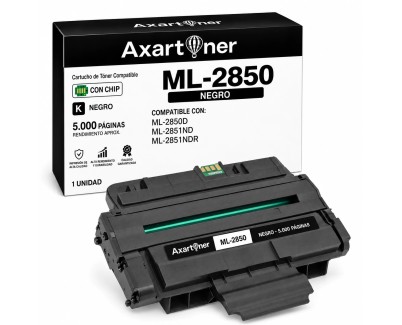 Compatible Samsung ML2850 Negro Cartucho de Toner ML-D2850B / ML-D2850A / SU654A / SU646A