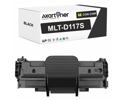 Compatible Samsung MLT-D117S Negro Cartucho de Toner SU852A para Samsung SCX4650, SCX4652, SCX4655, SCX4655F, SCX4655FN