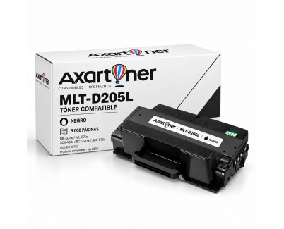 Compatible Samsung MLT-D205L / SU963A Negro Cartucho de Toner para ML3300, ML3310, ML3312, ML3700, ML3710, ML3712, SCX4833, SCX4835, SCX5637, SCX5737, SCX5739