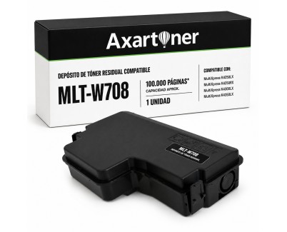 Compatible Samsung MultiXpress K4250, K4300, K4350 Negro Dep&oacute;sito Toner Residual SS850A / MLTW708