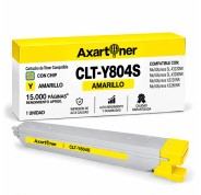 Compatible Samsung MultiXpress X3200, X3220 NR, X3280 NR Amarillo Cartucho de Toner CLT-Y804S / Y804 / SS721A