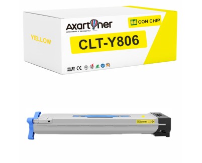 Compatible Samsung MultiXpress X7400 / X7500 / X7600 Amarillo Cartucho de Toner CLT-Y806S / SS728A