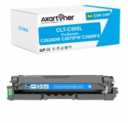 Compatible Samsung ProXpress C2620DW / C2670FW / C2680FX Cyan Cartucho de Toner CLT-C505L / SU035A