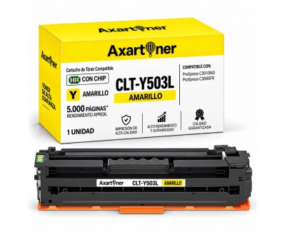 Compatible Samsung ProXpress C3010ND / C3060FR Amarillo Cartucho de Toner CLT-Y503L / SU491A