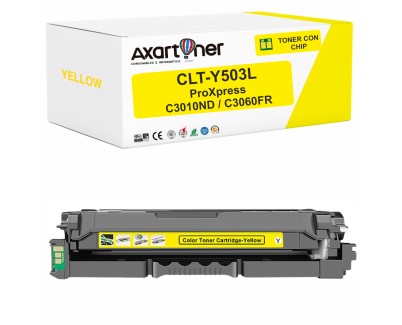 Compatible Samsung ProXpress C3010ND / C3060FR Amarillo Cartucho de Toner CLT-Y503L / SU491A
