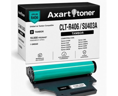 Compatible Samsung Xpress C410 / C430 / C460 / C480 Tambor de Imagen CLT-R406 R406 (Drum)