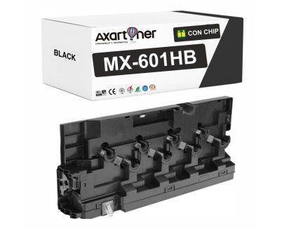 Compatible Sharp Dep&oacute;sito T&oacute;ner Residual MX601HB / MX607HB