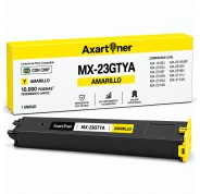Compatible Sharp MX23 Amarillo Cartucho de Toner MX23GTYA para Sharp MX-1810, MX-2010, MX-2310, MX-2314, MX-2316, MX-3111, MX-3114