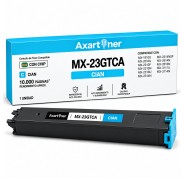 Compatible Sharp MX23 Cyan Cartucho de Toner MX23GTCA para MX-1810, MX-2010, MX-2310, MX-2314, MX-2316, MX-3111, MX-3114