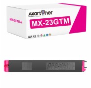 Compatible Sharp MX23 Magenta Cartucho de Toner MX23GTMA para Sharp MX-1810, MX-2010, MX-2310, MX-2314, MX-2316, MX-3111, MX-3114