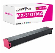 Compatible Sharp MX31 Magenta Cartucho de Toner MX-31GTMA para Sharp MX2301, MX2600, MX3100, MX4100, MX4101, MX5000, MX5001, MX5100