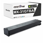 Compatible Sharp MX31 Negro Cartucho de Toner MX-31GTBA para Sharp MX-2301, MX-2600, MX-3100