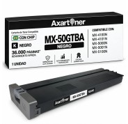 Compatible Sharp MX50 Negro Cartucho de Toner MX-50GTBA para Sharp MX4100, MX4101, MX5000, MX5001, MX5100