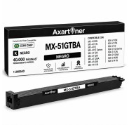 Compatible Sharp MX51 Negro Cartucho de Toner MX-51GTBA para Sharp MX4110, MX4111, MX4112, MX4140, MX4141, MX5110, MX5111, MX5112, MX5140, MX5141