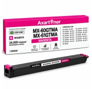 Compatible Sharp MX60 / MX61 Magenta Cartucho de Toner MX-60GTMA / MX-61GTMA para Sharp MX3050, MX3070, MX5070, MX2651, MX3051, MX3061, MX3071, MX3551, MX3561, MX3571, MX4051, MX4061