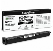 Compatible Sharp MX60 / MX61 Negro Cartucho de Toner MX-60GTBA / MX-61GTBA para Sharp MX3050, MX3070, MX5070, MX2651, MX3051, MX3061, MX3071, MX3551, MX3561, MX3571, MX4051, MX4061