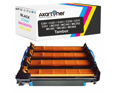 Compatible Tambor OKI C301 / C321 / C331 / C332 / C511 / C531 / MC332 / MC342 / MC352 / MC362 / MC363 / MC562 44968301